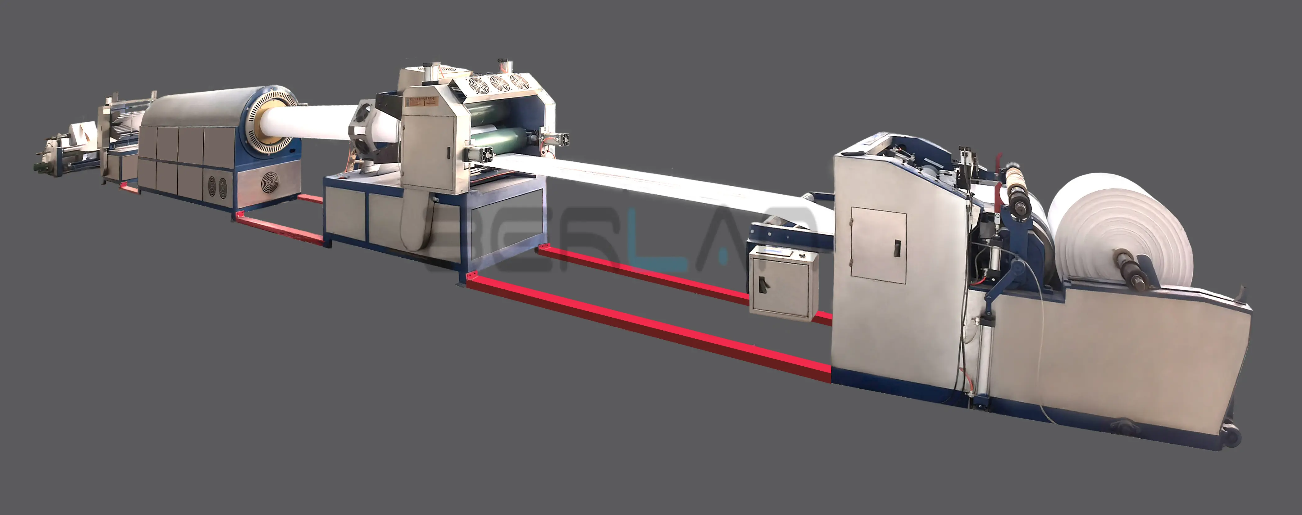 Inner laminating woven bag production line